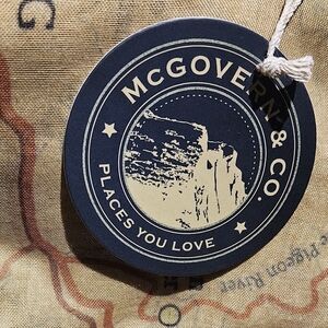 McGove & Co. Map Print Fabric Scarf The Smoky Mountains!